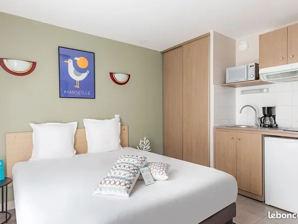 Studio meublé loué Appart'City - Marseille Euromed - Rendement 6 %