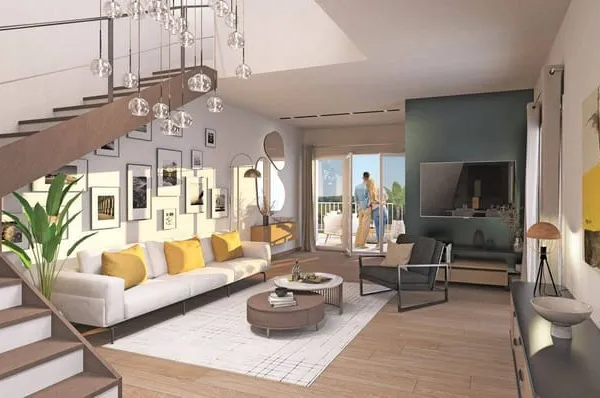Duplex 3 pièces 61 m²