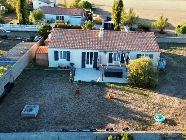 MAISON DE PLAIN-PIED 116 m² - 3 CHAMBRES - TERRAIN CLOS 746 m² - DPE B