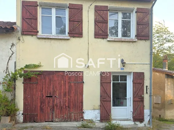 Maison de 54m² avec jardin et garage