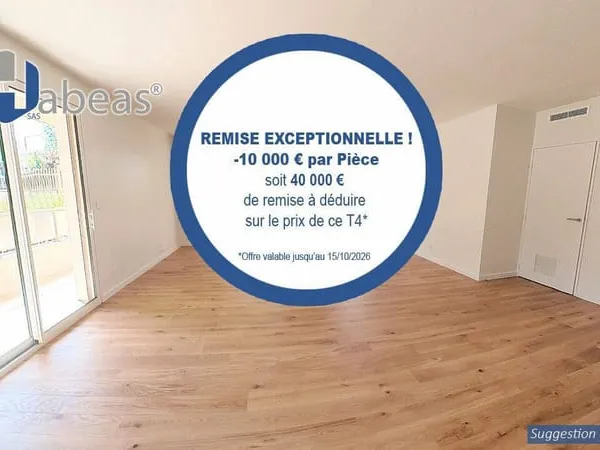 Appartement 4 pièces 109 m²