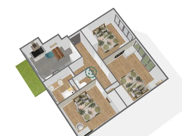 Chambre dans T3 50m² - Refait à neuf - Idéal étudiants