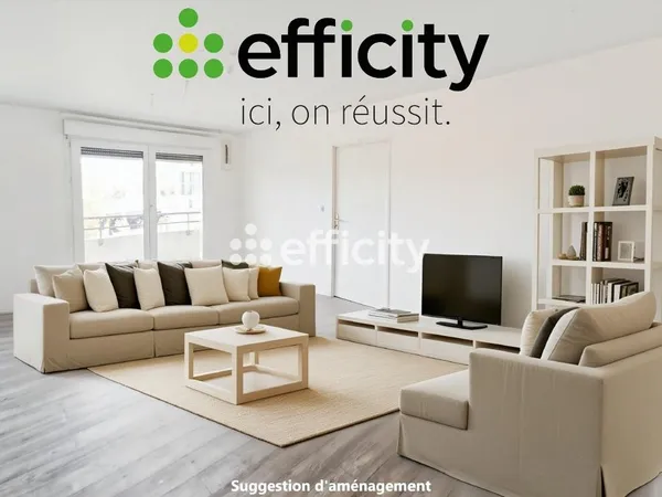 Appartement 3 pièces 56 m²