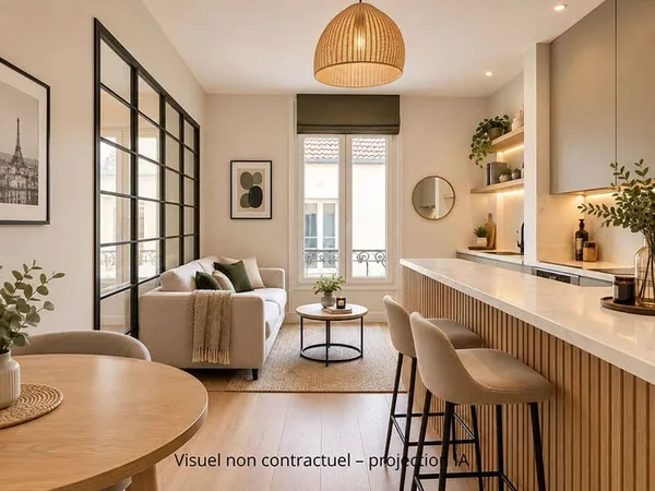 Appartement 1 pièce 26 m²