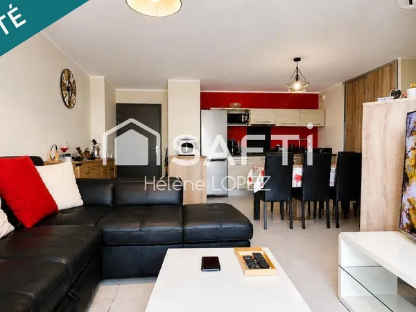 Appartement 3 pièces 63 m²