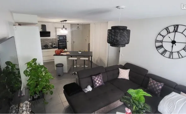 Appartement 52 m² avec jardin privatif, terrasse, Garage et cave