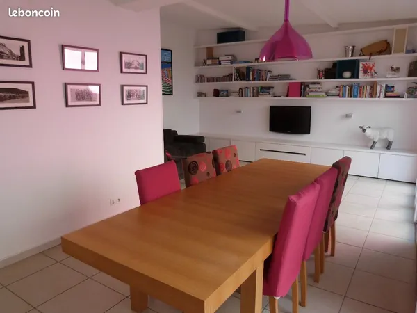 Location à l'année Biarritz Saint Martin Maison style loft T4 120m2
