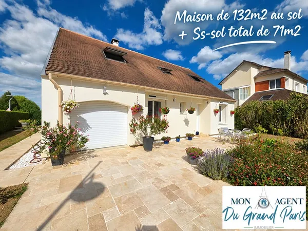 Maison de 132m2 avec sous-sol total situee à Toussus-le-Noble proche Buc et plateau de Saclay