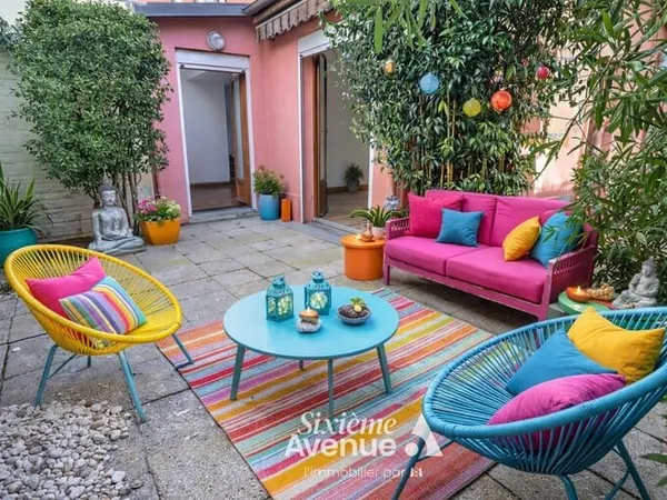 CHAVILLE - MAISON de 3 pièces de 56 m2 avec TERRASSE