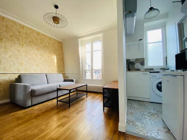 Superbe studio meublé refait à neuf - 18m2 - Paris 12e Daumesnil