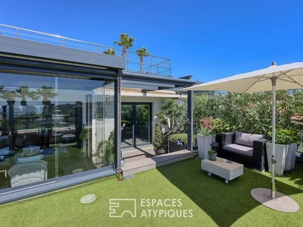 Appartement terrasse vue mer et accès plage immédiat