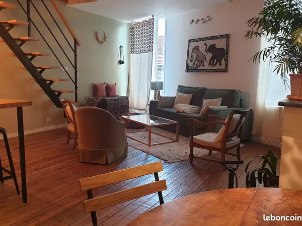 T3 meublé, duplex, Bordeaux