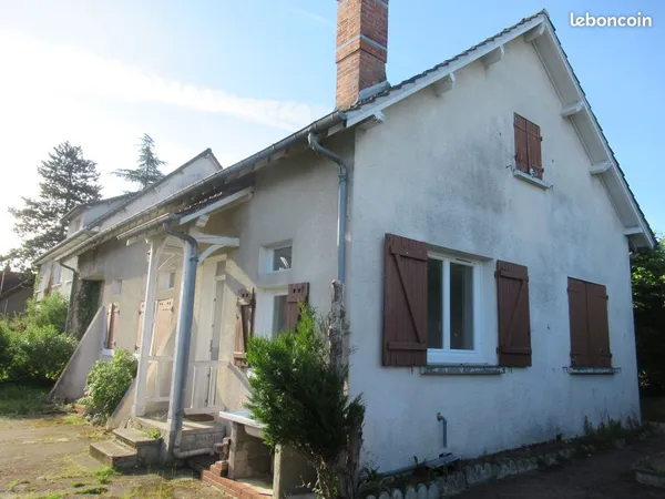Maison plain pied 3 chambres jardin