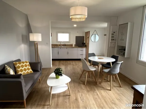 Location appartement avec jardin et parking