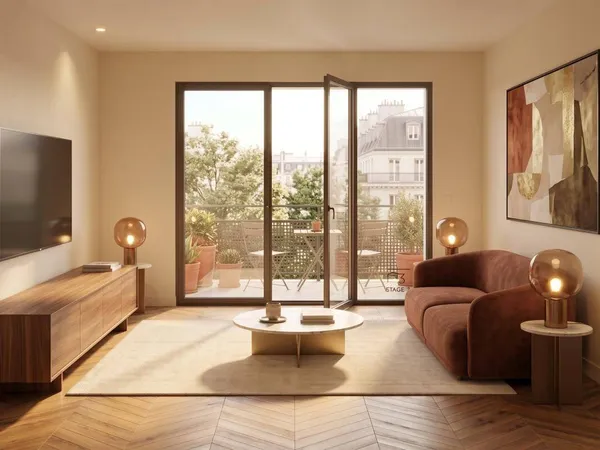 Appartement 2 pièces 38 m²