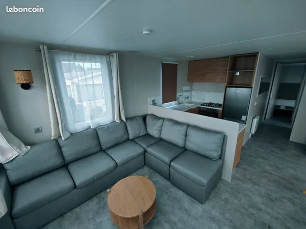 Parcelle et Mobile Home dans Parc Résidentiel de Loisirs - Saint Pair sur mer (50380)