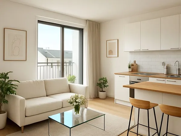 Appartement 2 pièces 55 m²