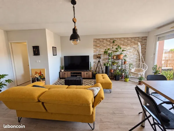 T3 meublé 68 m² - balcon, parking et climatisation - toulouse nord