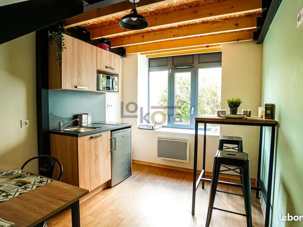 T1 Duplex meublé résidence calme & sécurisée