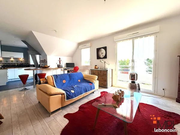 Appartement 3 pièces 59 m²