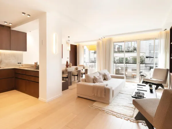 Élégant appartement traversant en étage élevé - Climatisation et extérieur