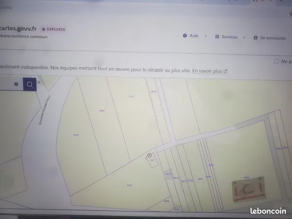 Terrain de loisir 4200 m² boisé à Epone La Bourde 78