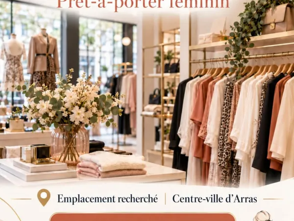 Fonds de commerce prêt-à-porter féminin
