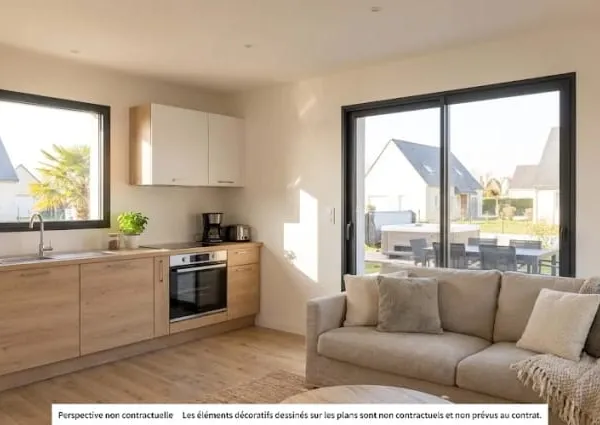 Maison neuve 3 pièces 50 m²