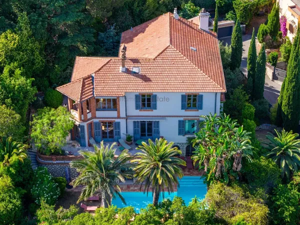 CANNES - VILLA BELLE EPOQUE - VUE MER