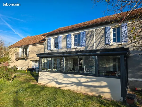 Longère sur grand terrain de 4800m²