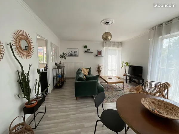 Appartement 3 pièces 62 m²