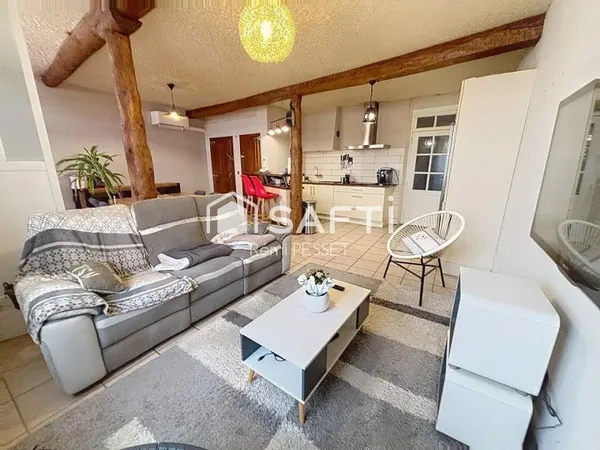 A vendre maison de village avec grande terrasse Sud-Montauban