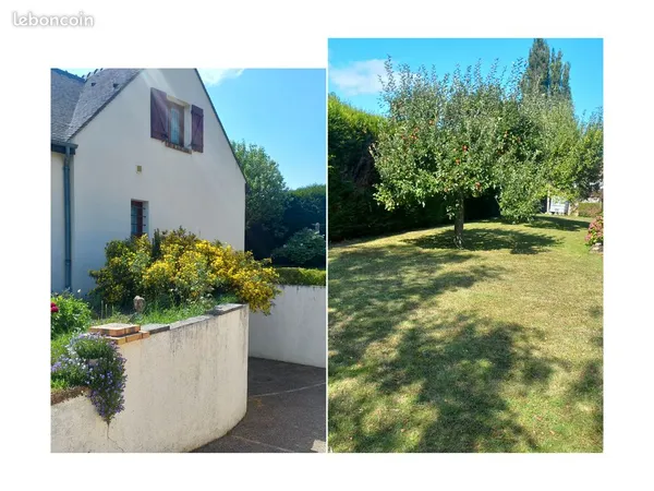 Maison 5 chambres grand jardin sous sol total