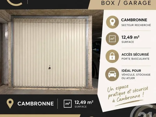 Box de stockage 12 m²
