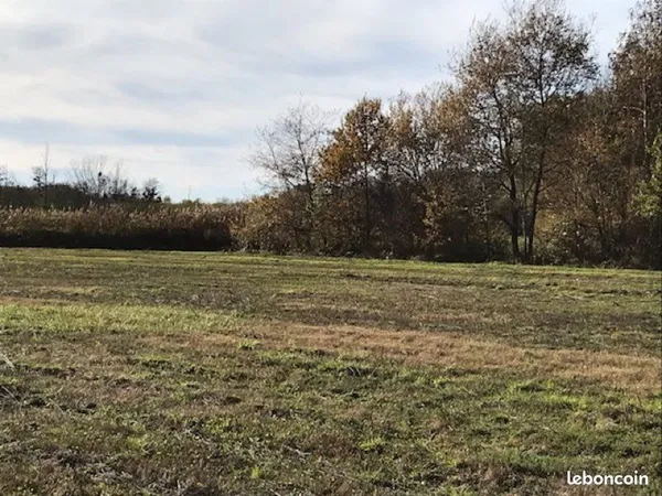 Vend terrain agricole peux être aménagé