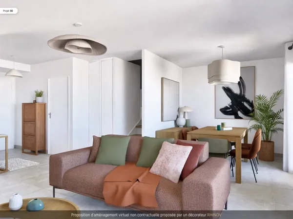 Duplex 3 pièces 82 m²