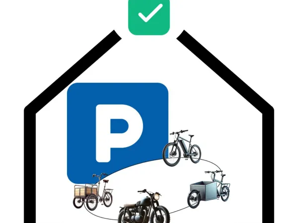 Loue parking 70m² dans grand garage sécurisé, grande rue de la Croix-Rousse