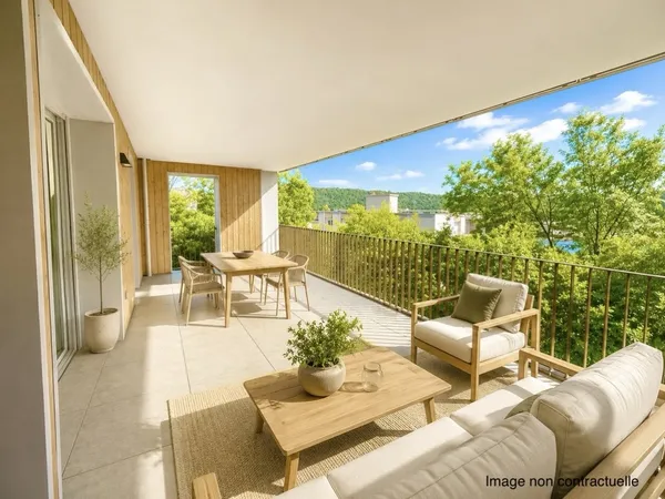 T3 Neuf 68m2 Loggia 22m2 Parking