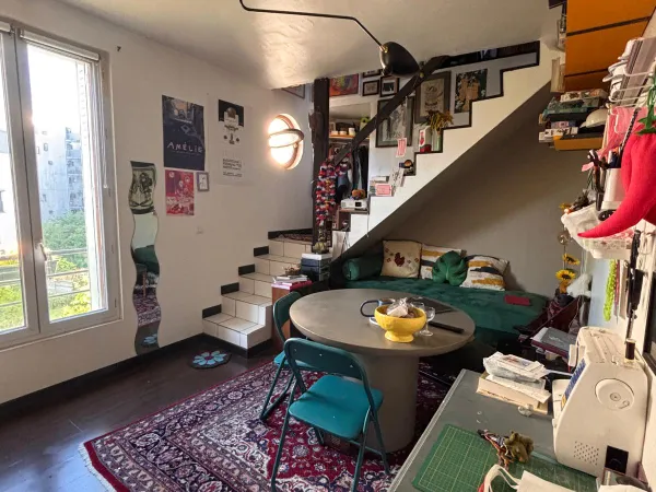 Vends appartement lumineux atypique