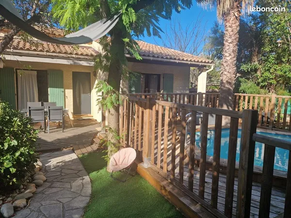 Villa contemporaine rénovée avec piscine - Murviel-lès-Montpellier