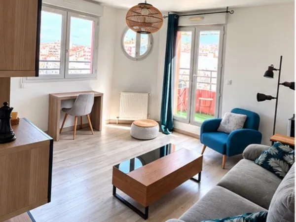 T3 66 m² - Balcon - Garage - Ascenseur - Résidence 2000