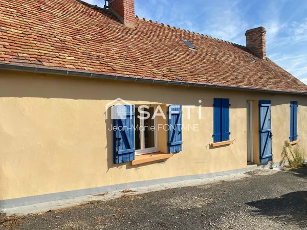 coup de coeur pour cette maison de village de plein pied