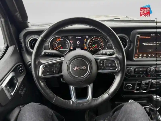 Jeep Wrangler unlimited 2.2 multijet 200ch overland command-trac bva8 188g — photo 12