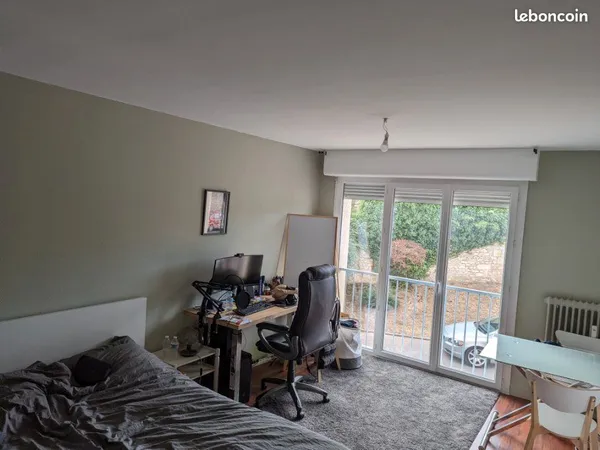 Loue Appartement T1 bis Meublé Caen St Ouen 28m2