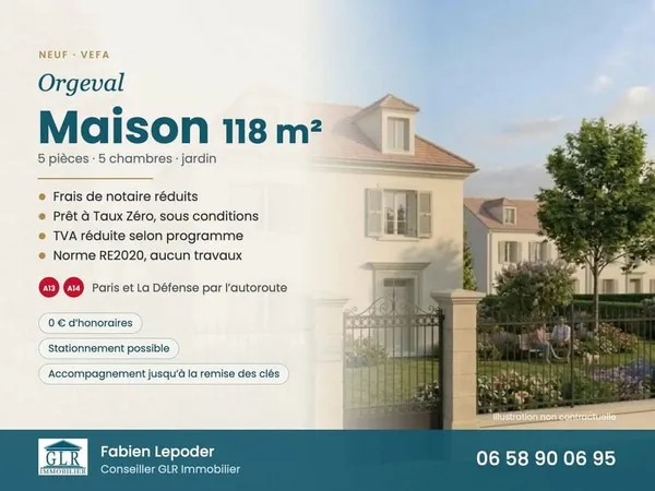 Maison 5 pièces 118 m²