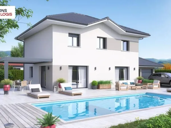 Maison 5 chambres 122m² avec garage double !!