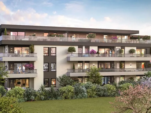 DOUVAINE - Appartement T4 Attique - 92.16m2