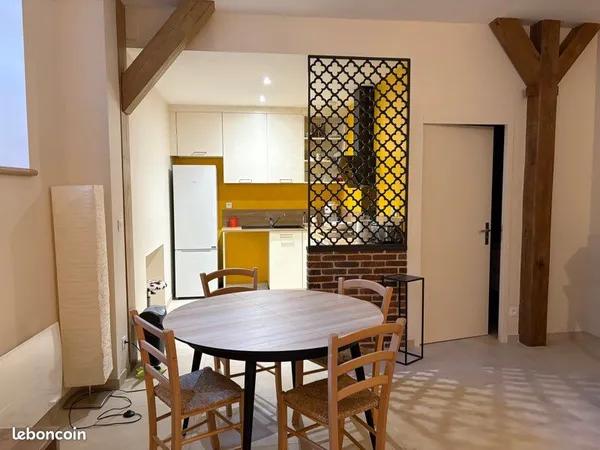 🏡 Charmant T1 meublé - 35 m² - Troyes quartier Général Saussier - Disponible 15 septembre