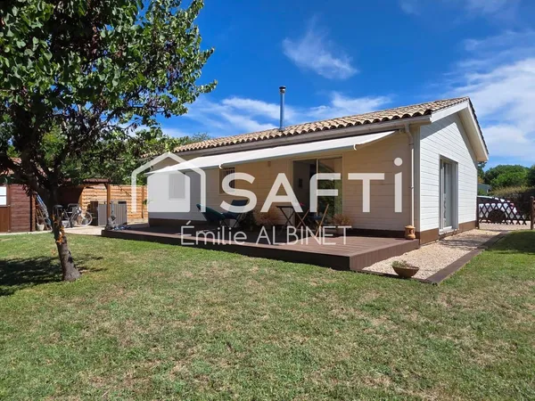 Maison 73 m² sur 1000 m² de jardin