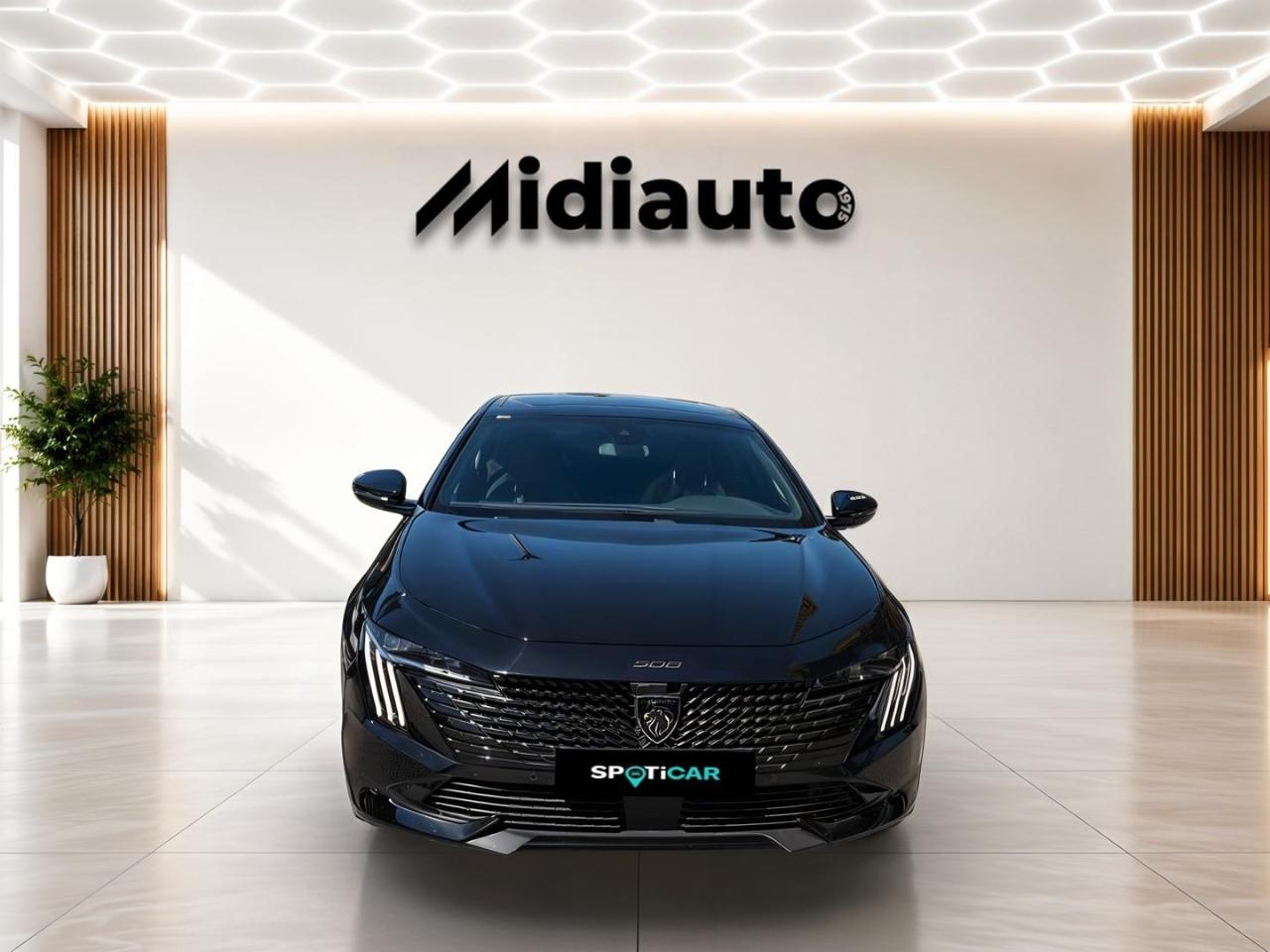Peugeot 508 plug-in hybrid 225 allure e-eat8 + cuir / toit ouv — photo 9